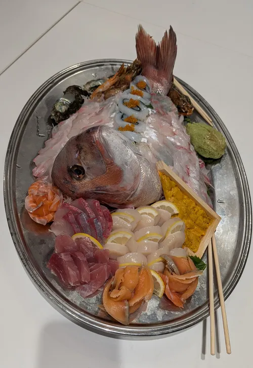鯛の姿造り